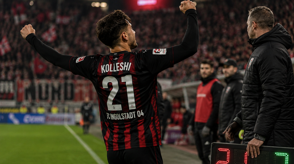 Indrit Kolleshi hero në Stuttgart, fiton penalltinë vendimtare në minutat e fundit