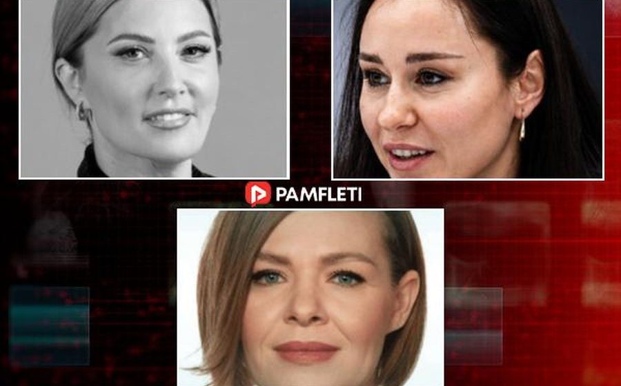 delina Greca, Elira Kokona dhe Lorena Goxhobelli;