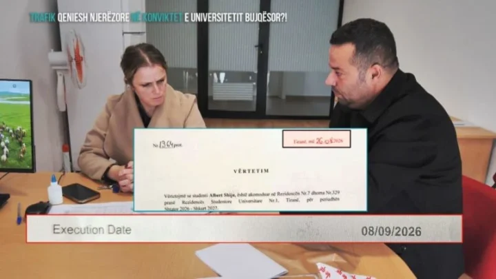 Konviktet e Kamzës: regjistrime fiktive dhe dyshime për trafik njerëzish